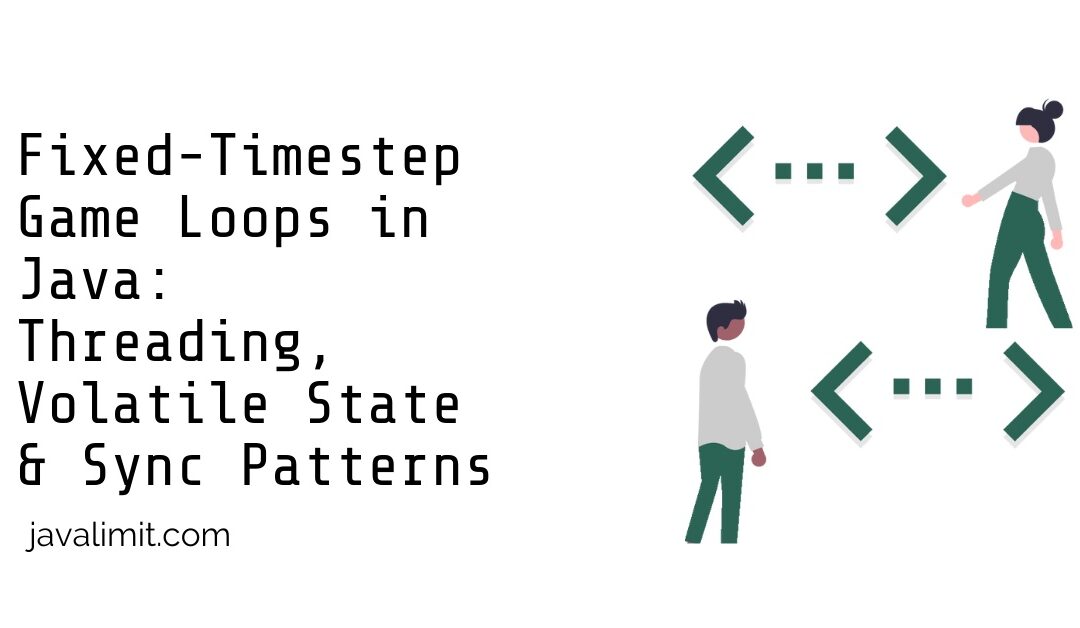Fixed-Timestep Game Loops in Java: Threading, Volatile State & Sync Patterns